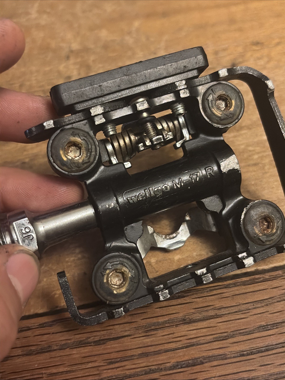 Vintage Wellgo WPD-M17C Flat/Clipless Pedal 90s 00s MTB Touring Pedals