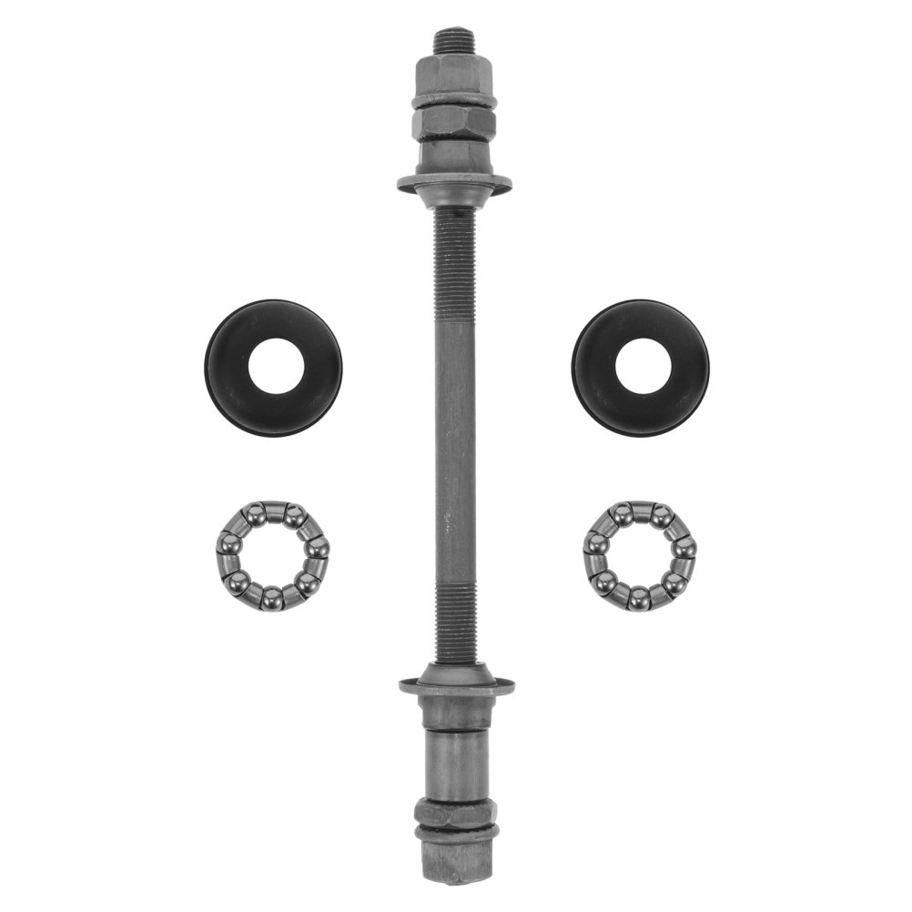 1Sets Highstrength Metal Rear Hub Axle Grey Bike Replacement Mountain