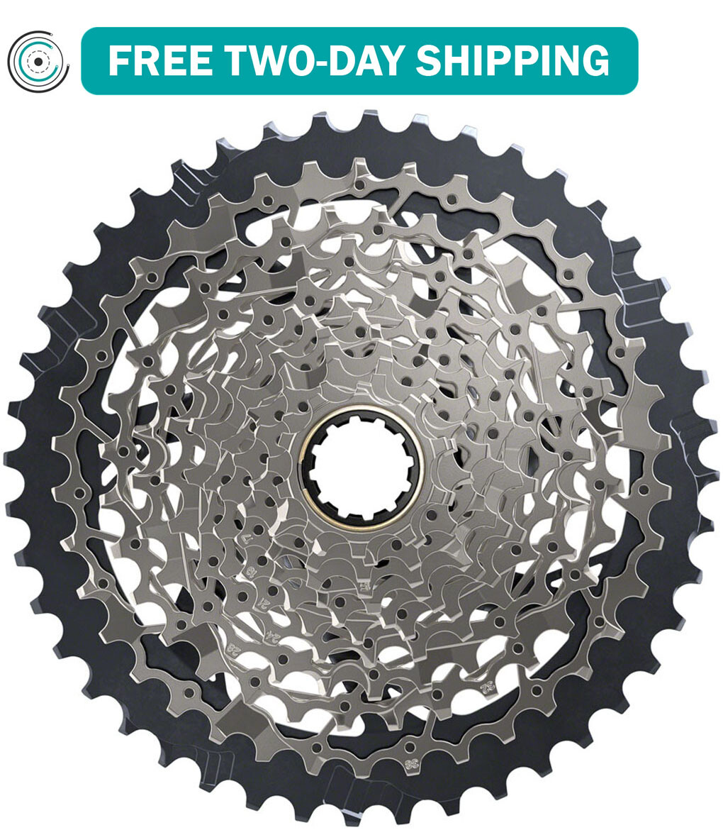 SRAM XPLR XG-1271 Cassette – 12-Speed, 10-44t, Silver, For XDR Driver Body, D1