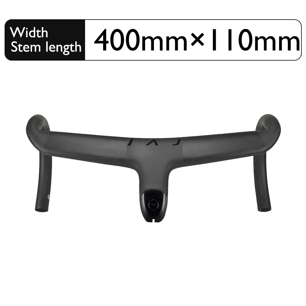 6 Degree Stem 75-135mm Carbon Fiber Road Bike Handlebar for Computer Stand