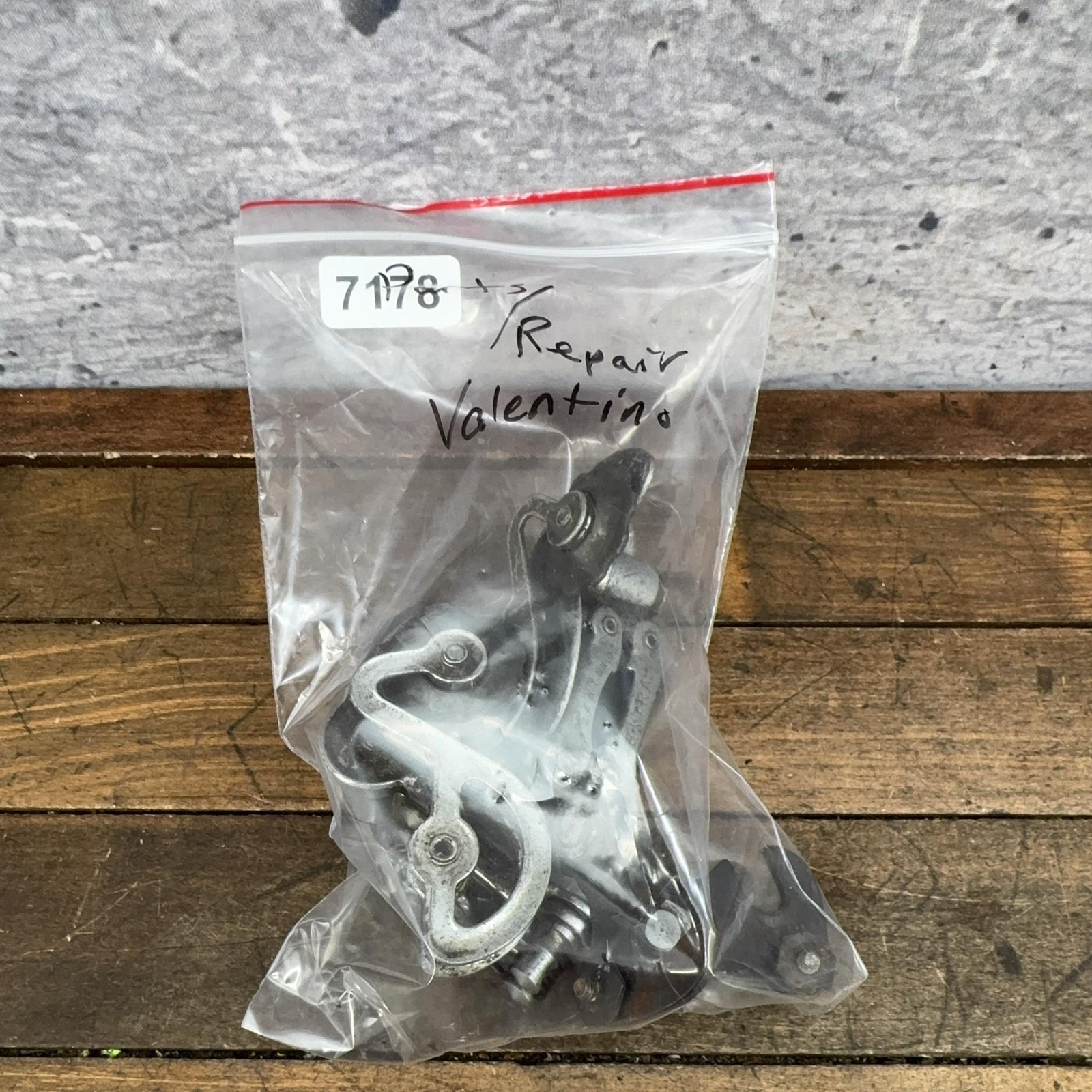 Vintage Campagnolo Valentino Extra Rear Derailleur Lot PARTS Repair Italy Claw
