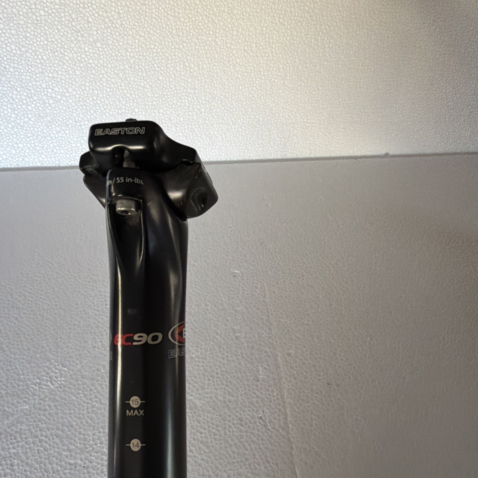 Easton EC90 Zero Seatpost 31.6mm Diameter and 400mm Length. Carbon Fiber