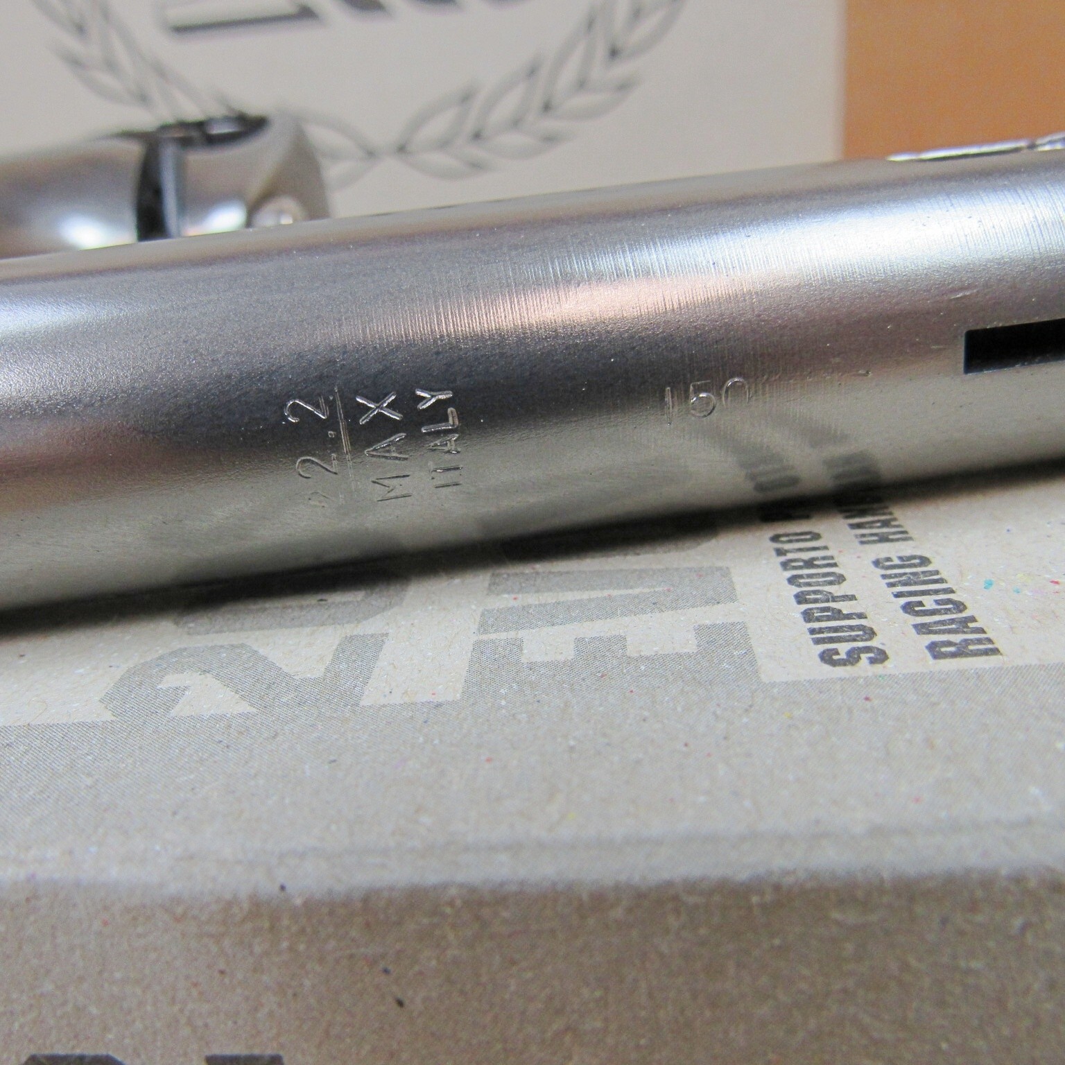 New-Old-Stock 3T 2002 Evol Quill Stem w/Gray Finish (25.8/26.0 mm clamp x 105mm)