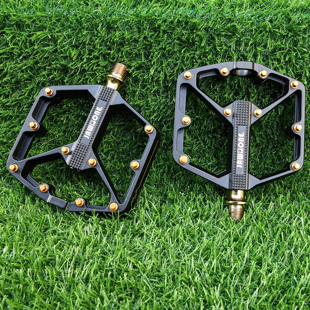 Mountain Bike Pedals MTB Flat Platform Pedal Aluminum 9/16 in DU Sealed Bearing