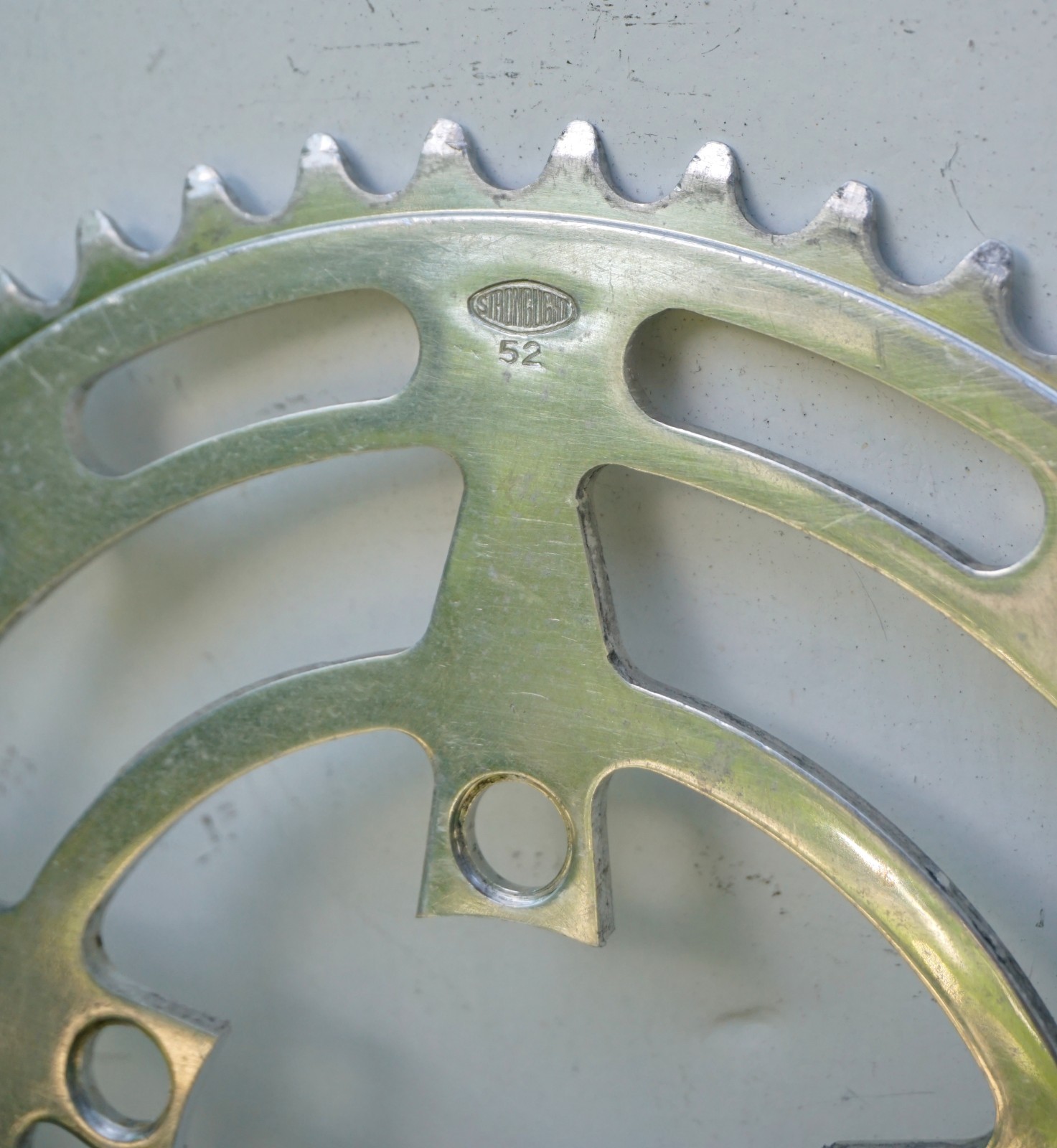 Stronglight Chainring 52T 86 BCD Vintage Sprocket 1970s 52 99 Crankset Peugeot