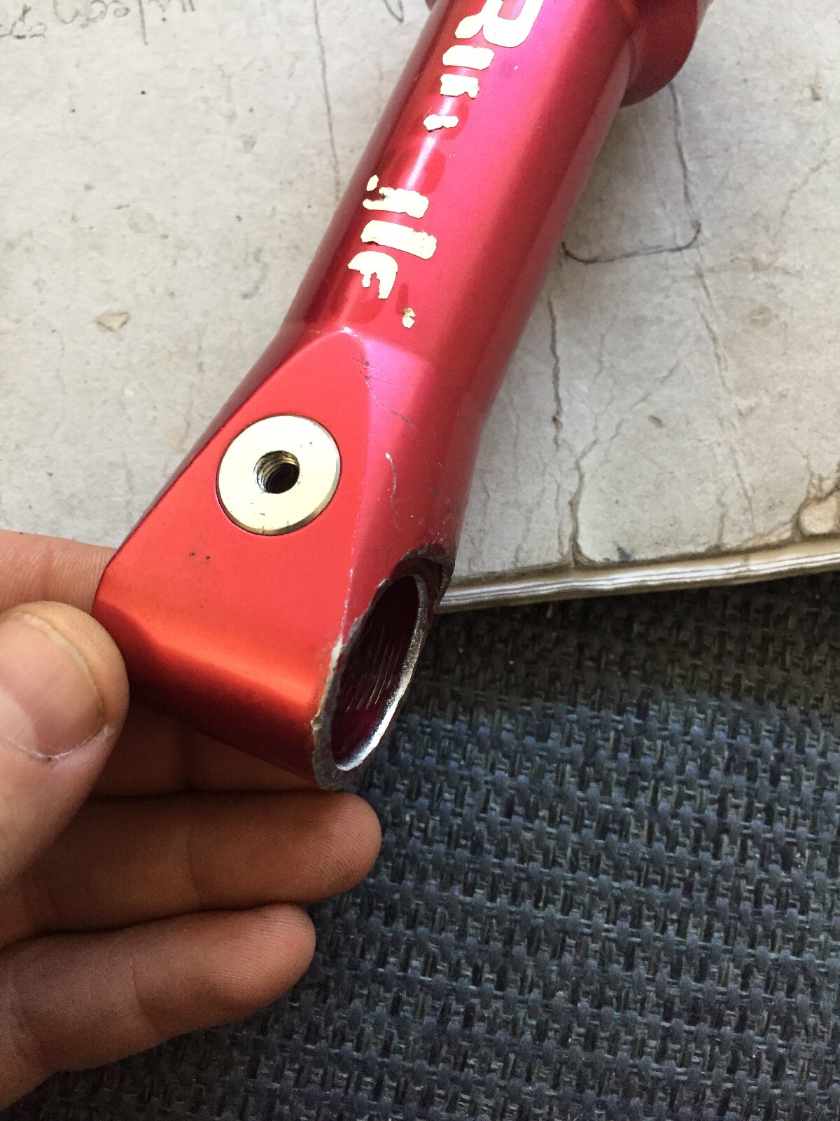 Ringle aluminum Stem 12cm 1” Steerer