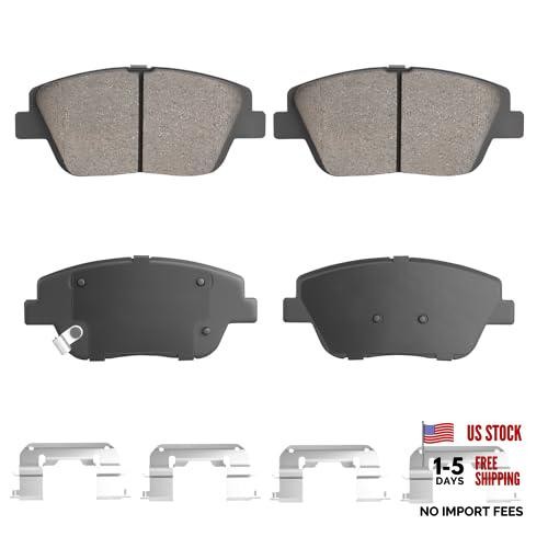 Front Ceramic Disc Brake Pads Set for Hyundai Sonata 2011-2015, for Kia Optima