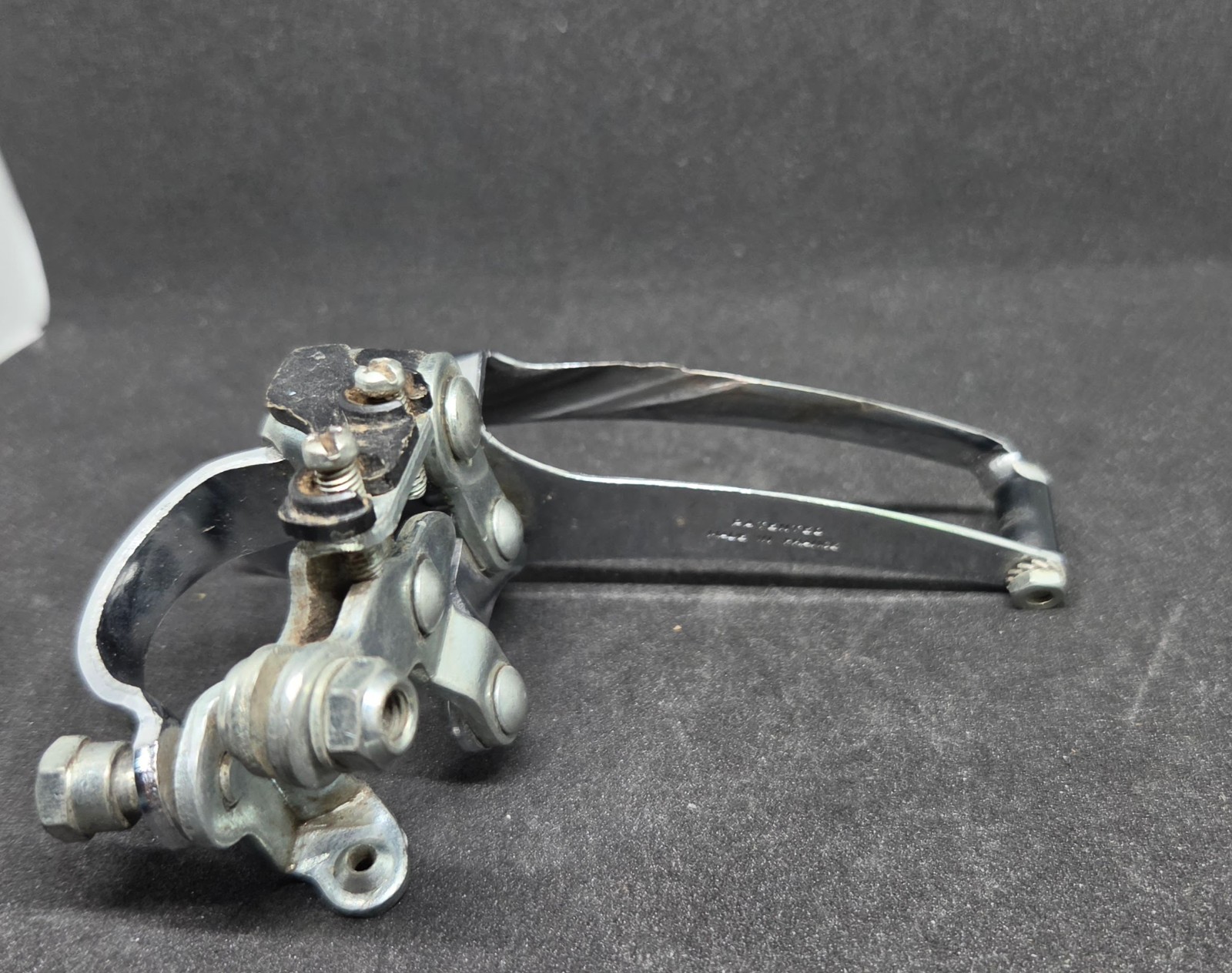 Huret front derailleur made in France 70’s double 28.6 mm bottom pull