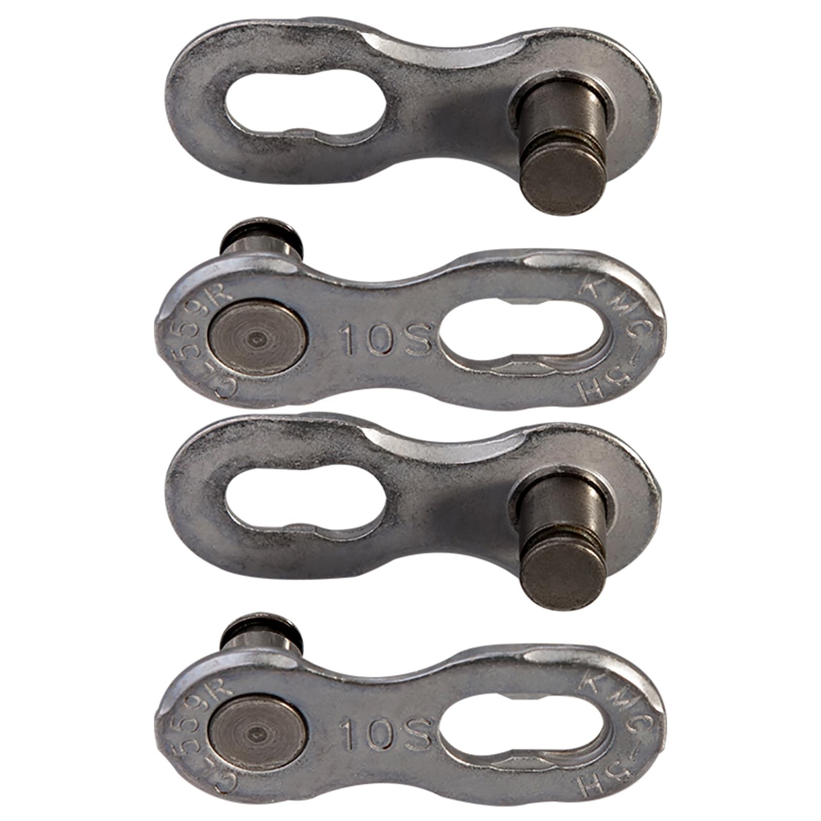 10 Speed EPT Missing Link Joining Links for Bikes, Dark Silver, 2 Pairs – Unisex