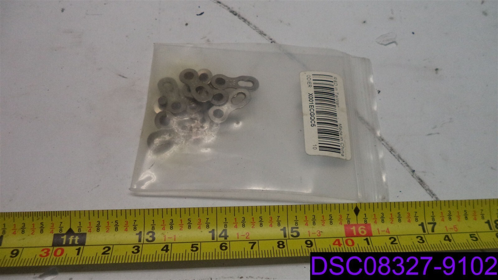 Qty = 1 Pack of 10 (5 Sets) : 10S Chain Connector Missing Link