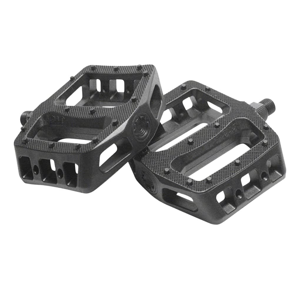Cult Nylon Pedals 9/16″ Chromoly Spindle Composite Body 28 2 (Pair), Black