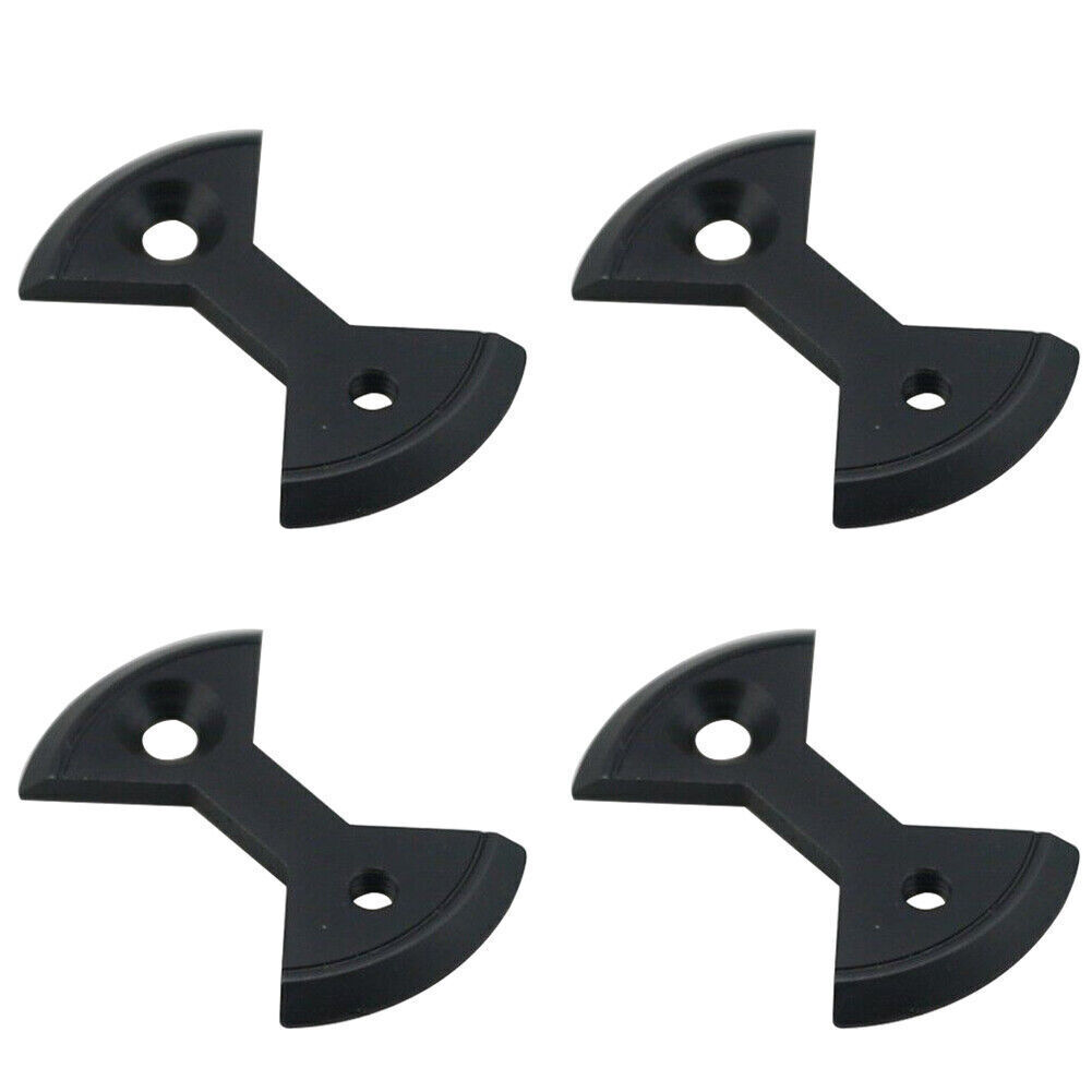 J&L 4pcs Bow tie Titanium Pedal Plate For SpeedPlay Zero & Light Action Titanium
