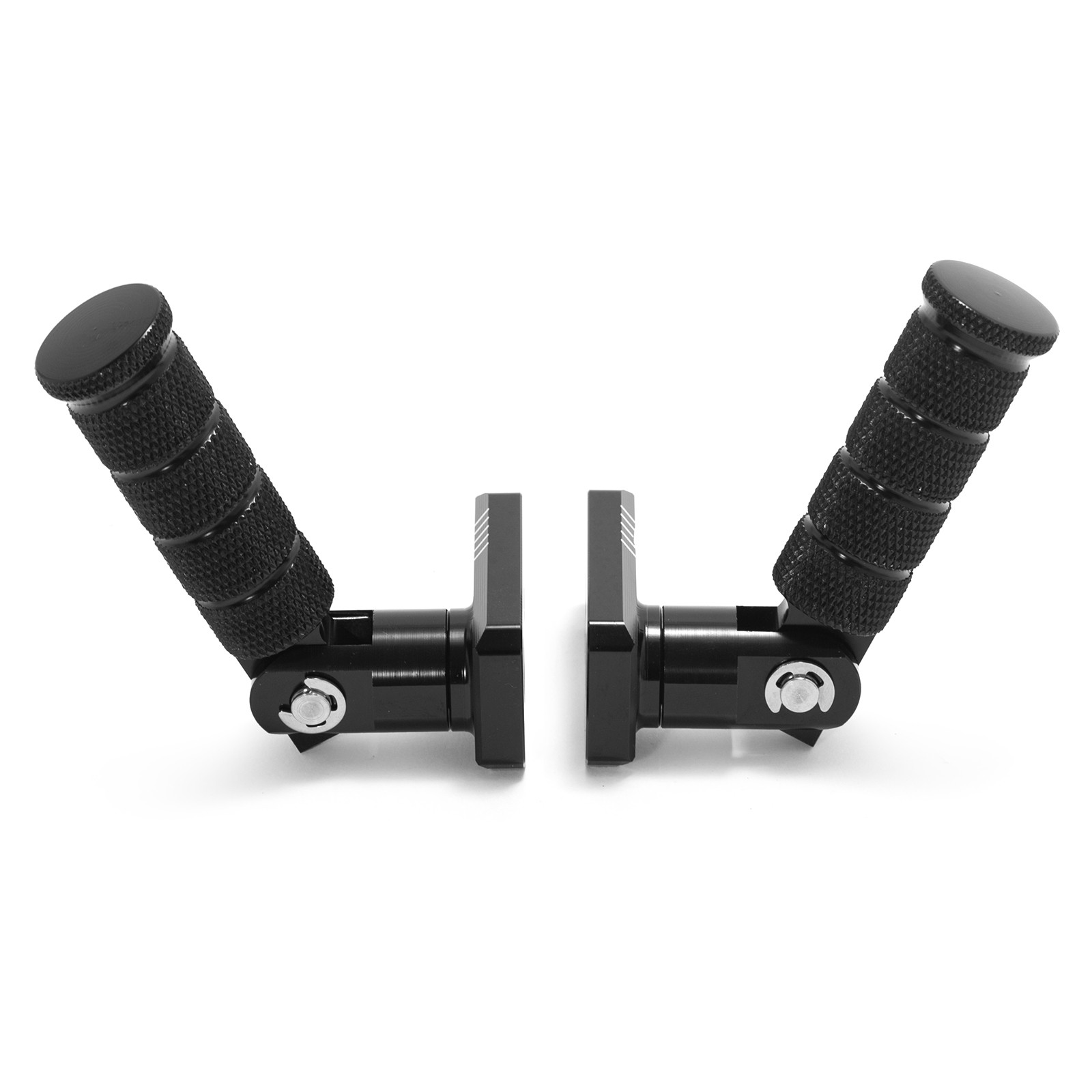 Aluminum E-Bike Black Stunt Foot Pegs Pedal for Apollo RFN for Beta Explorer