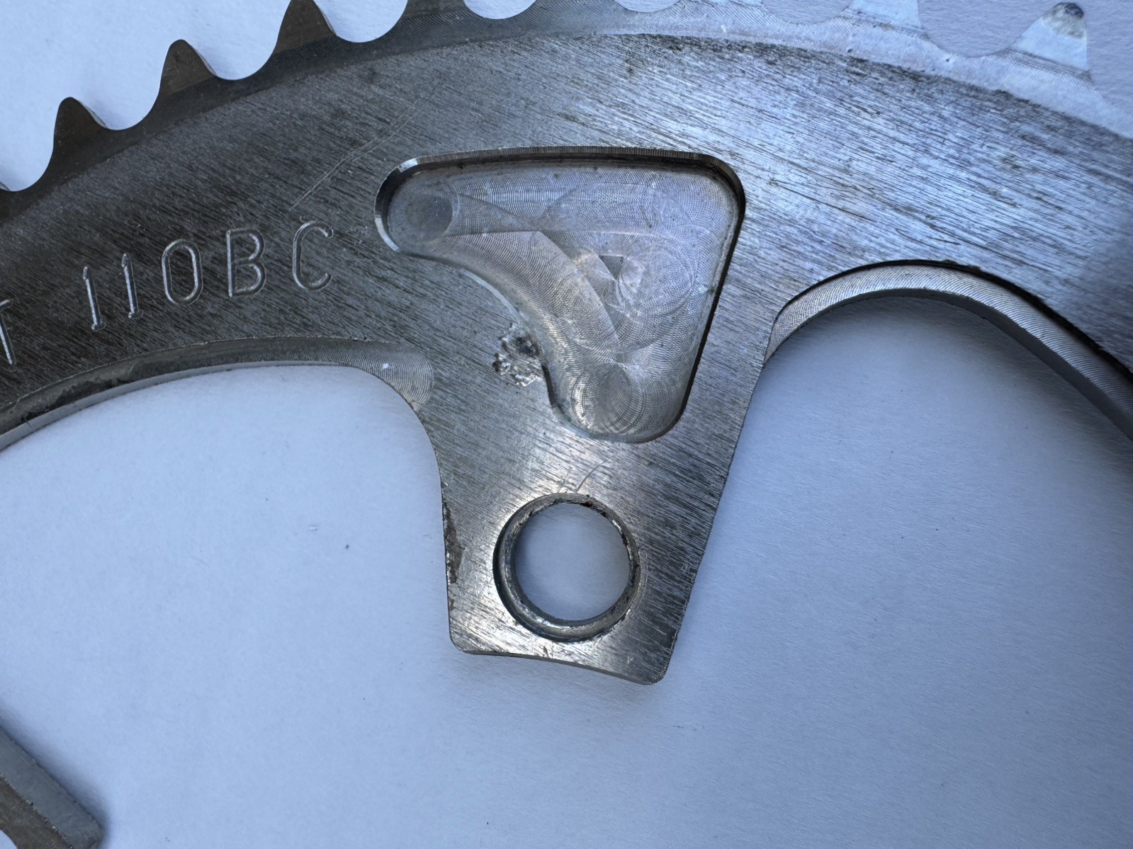 Real Design downhill Chainring 110mm BCD 52T NOS Vintage MTB Kooka