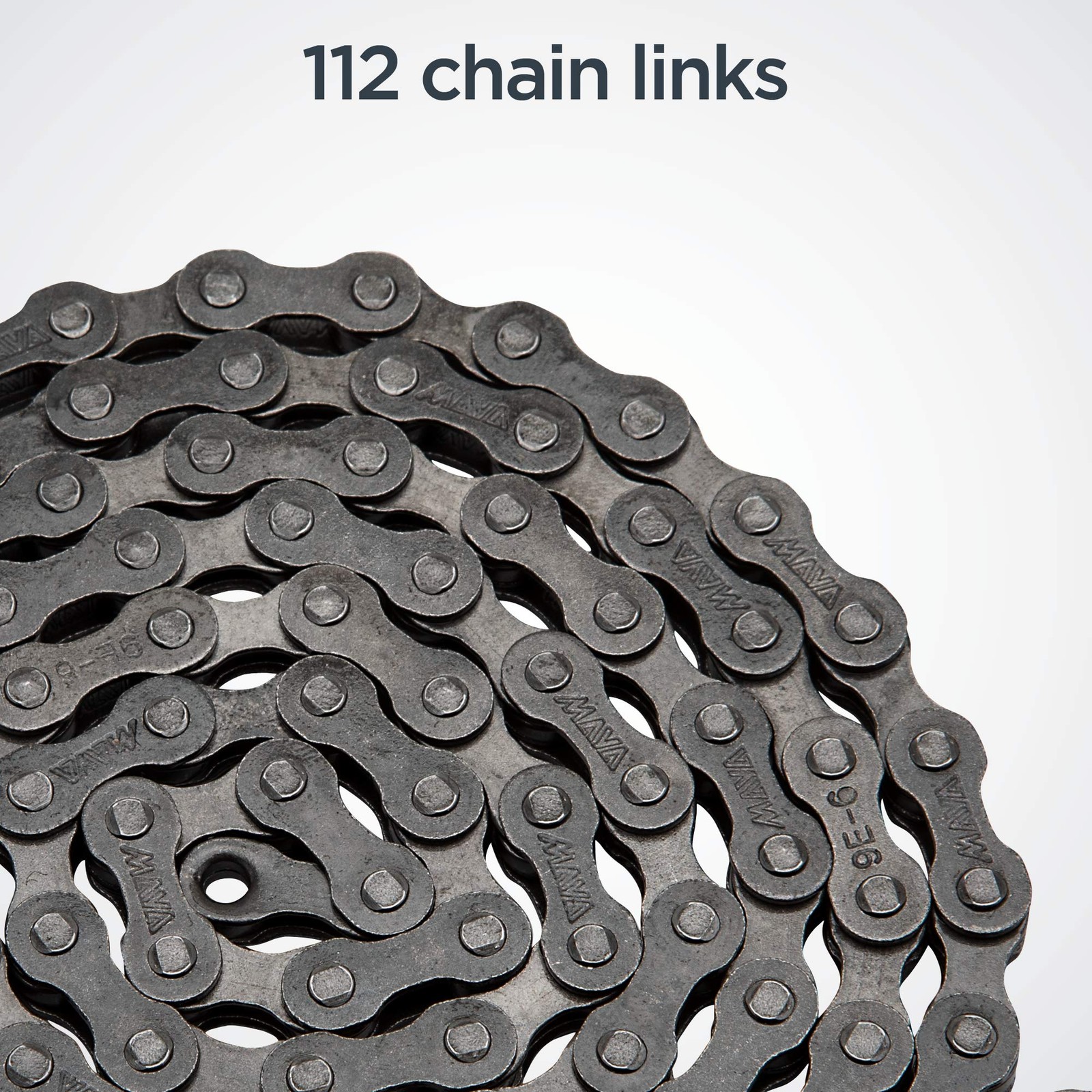 Schwinn Bike Chain, 1/2″ x 3/32″ Derailleur 1/2 inch x 3/32 inch, Silver