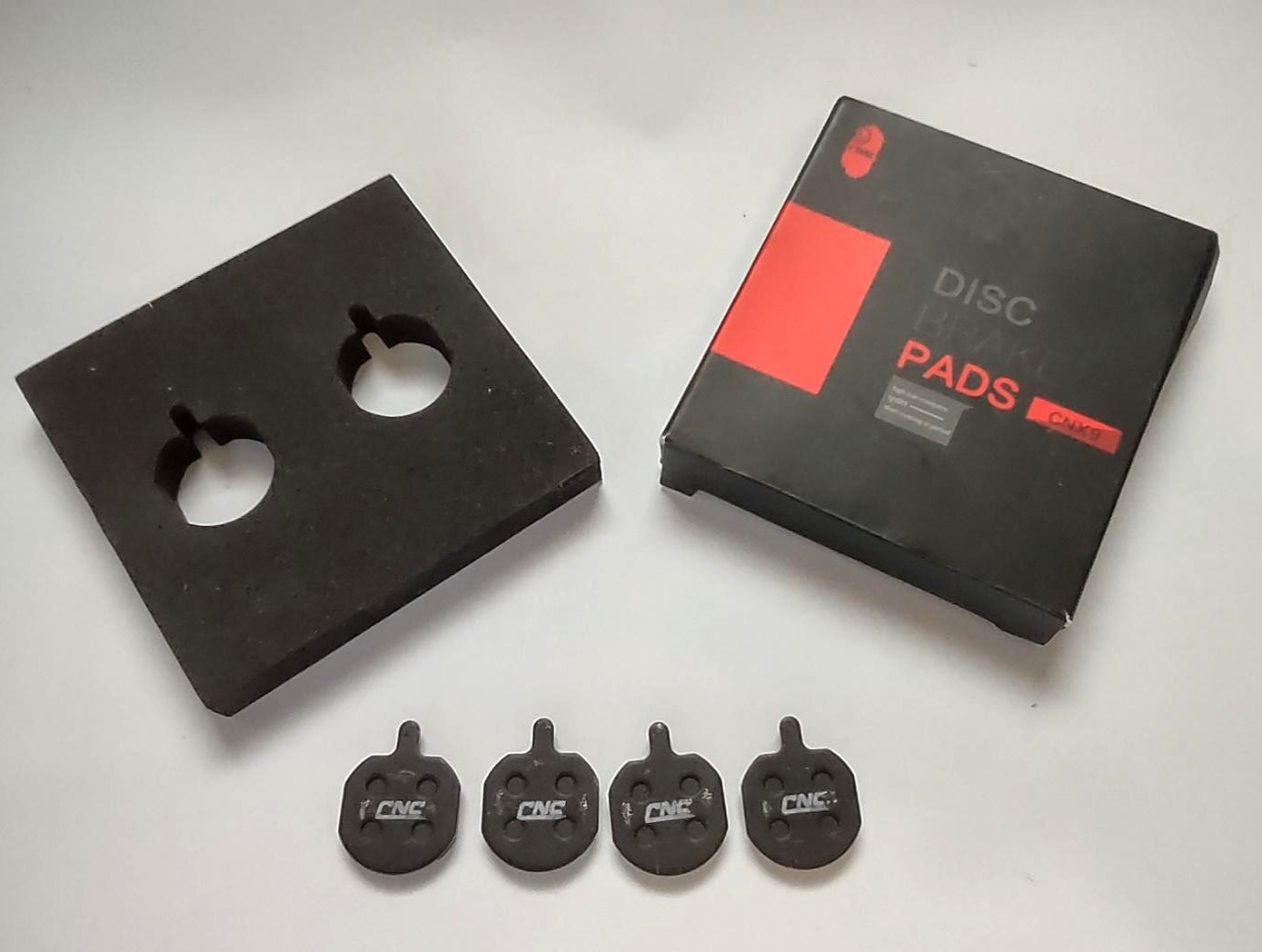 Organic Resin 2 Pairs Mountain Bike Disc Brake Pads for Hayes MX2 MX3 MX4 MX5