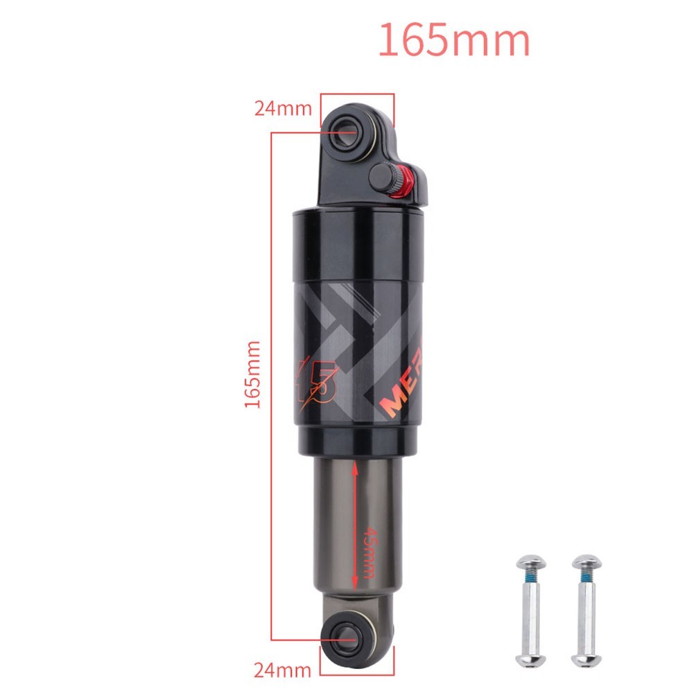 Air Rear Shock Absorber 125/150/165/190/200mm Aluminum Alloy Shock Absorbers