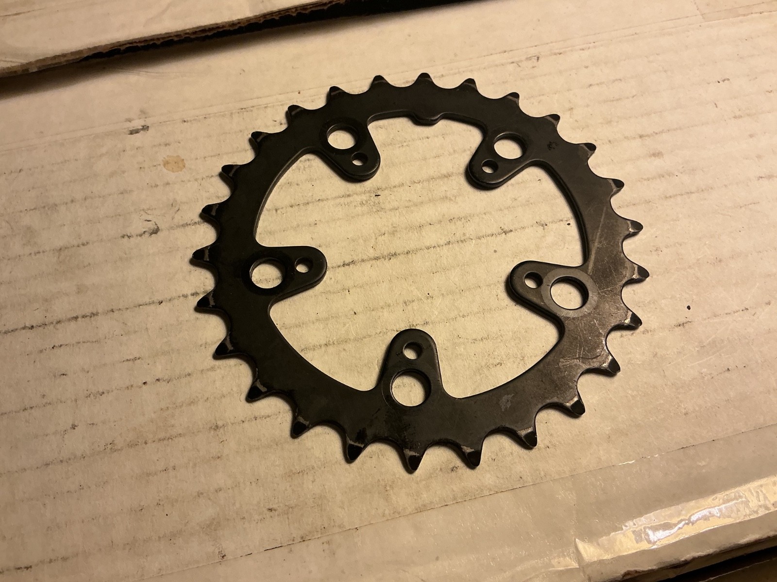 Shimano chainring triple 26 tooth 74mm steel