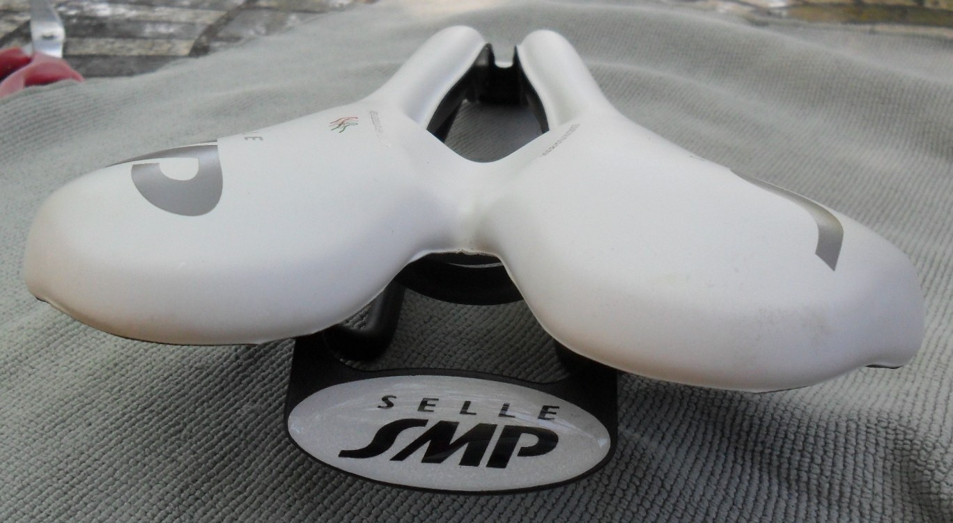 Selle SMP VT30 White Saddle FEC Alloy Rail