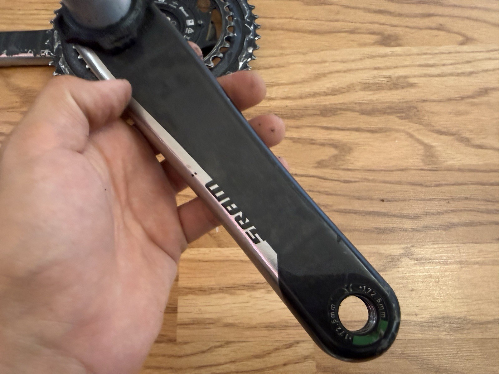 172.5mm 48/35T DUB SRAM Red AXS D1 Quarq 12 Speed Power Meter Crankset