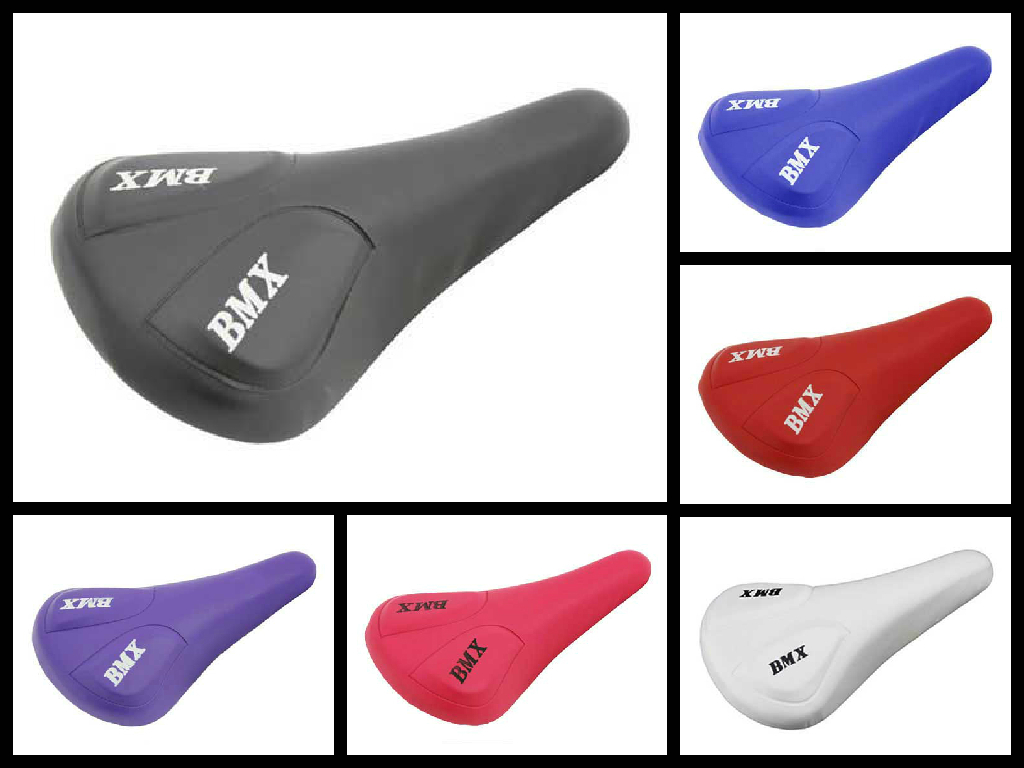 NOS 20″ BMX Branded Colored Vinyl Seat/Saddle