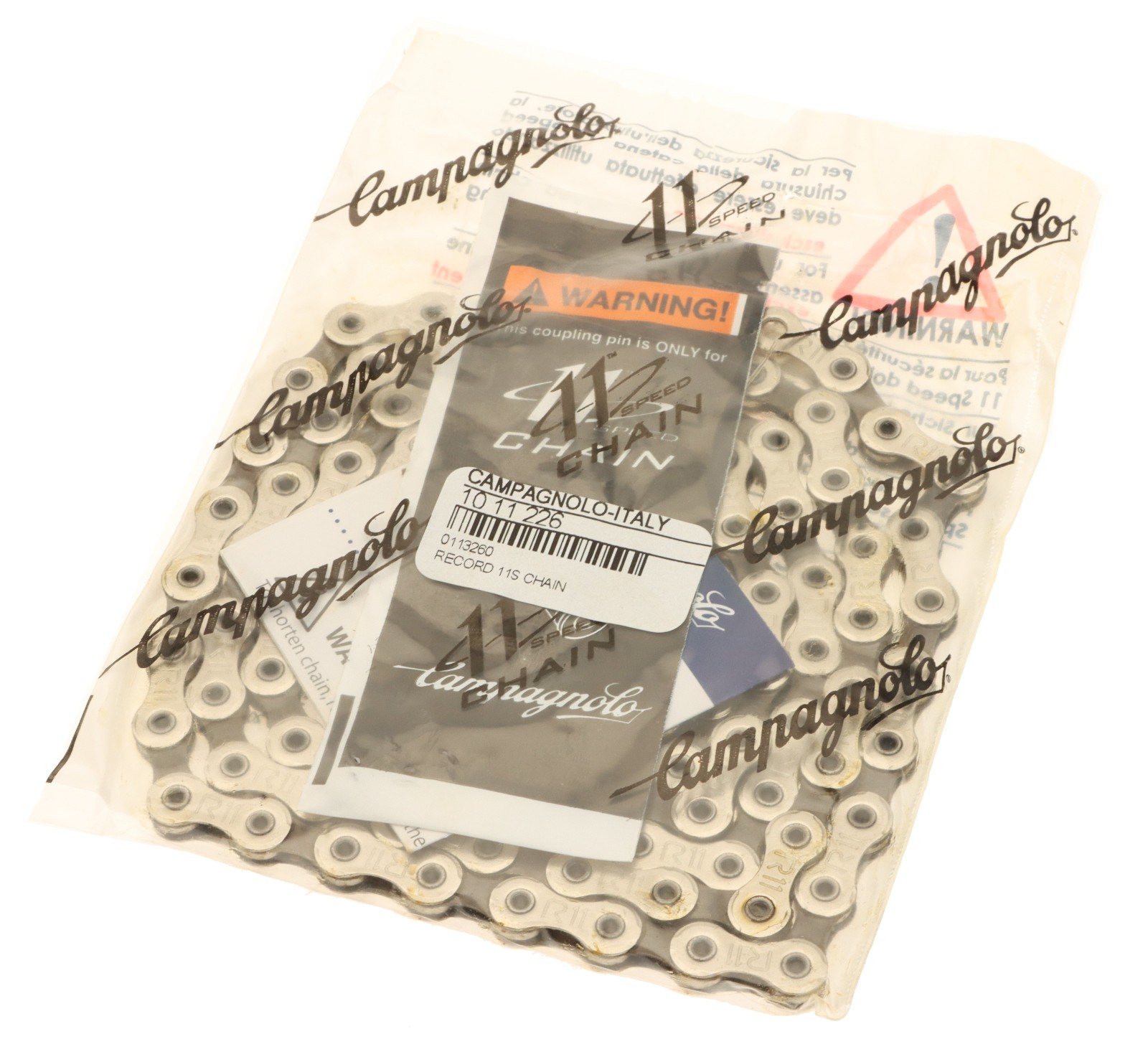 Campagnolo Record 11 Speed Chain CN11-RE1 C11 114L 2011 NEW NOS