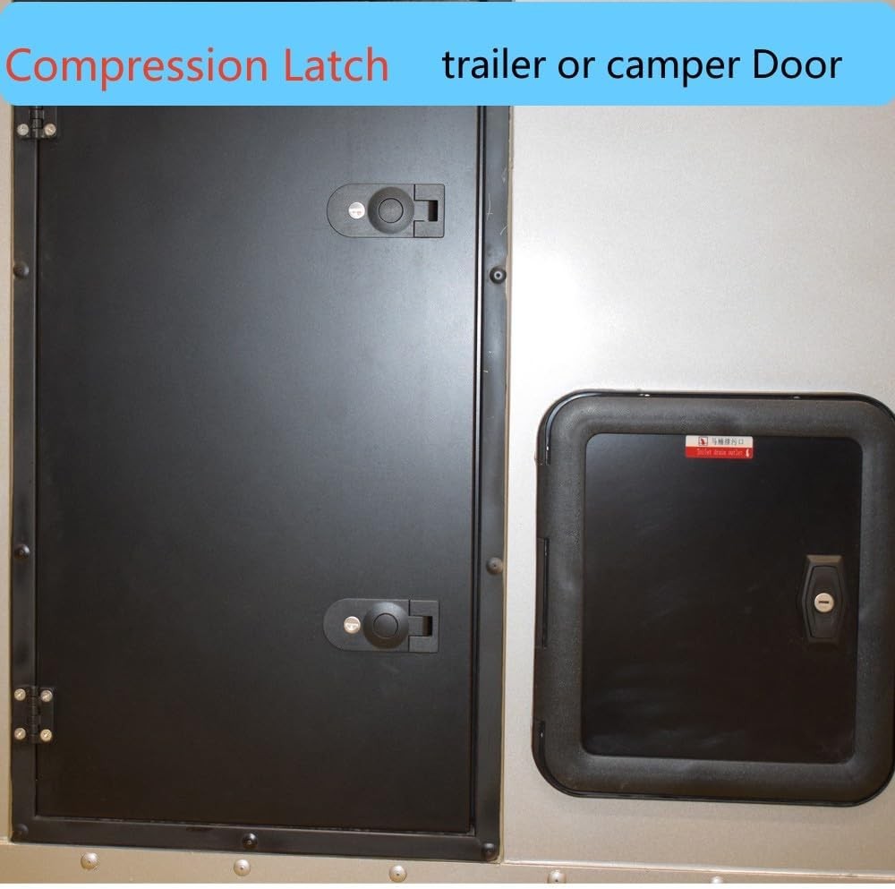 WJSKDQ Sealed Compression Latch Flush Mount 2pc