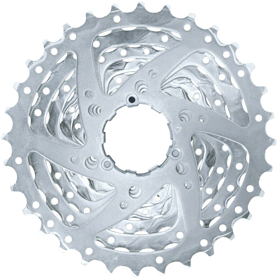 SunRace M55 Cassette – 8-Speed, 11-34t, Zinc