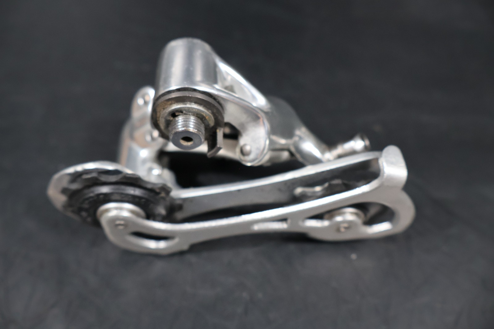 Campagnolo Racing T Triple Rear Derailleur 9 Speed Long Cage Silver Vintage Bike
