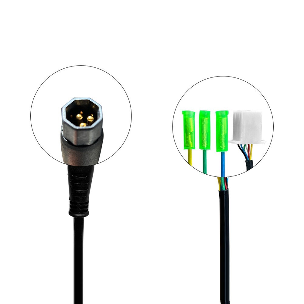 9Pin Motor Cable 60CM Adapter Cable/Male EBike Electric Bicycle Large Waterproof