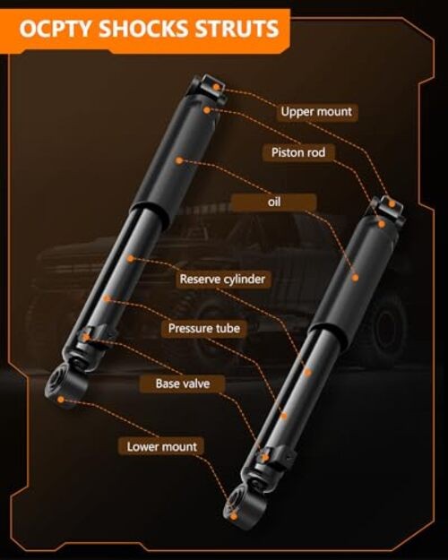 Shocks Rear for Hyundai/Kia, Shock Absorbers Struts Fit for 2007-2012 for