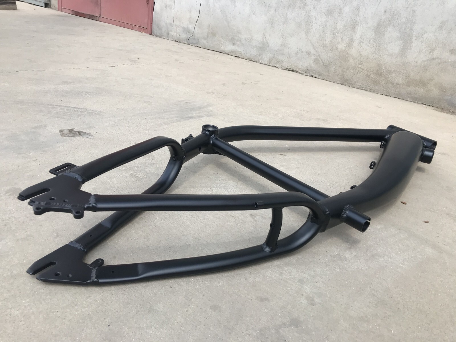 CDHPOWER Black Felt Faker Gas Frame 3.4L &26″ Suspension Fork-Gas Motorized Bike