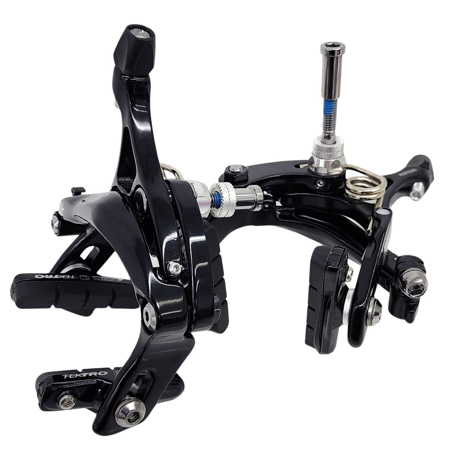 Tektro R539 Caliper Brake Set 47-59mm with QR Recessed Mount , Black