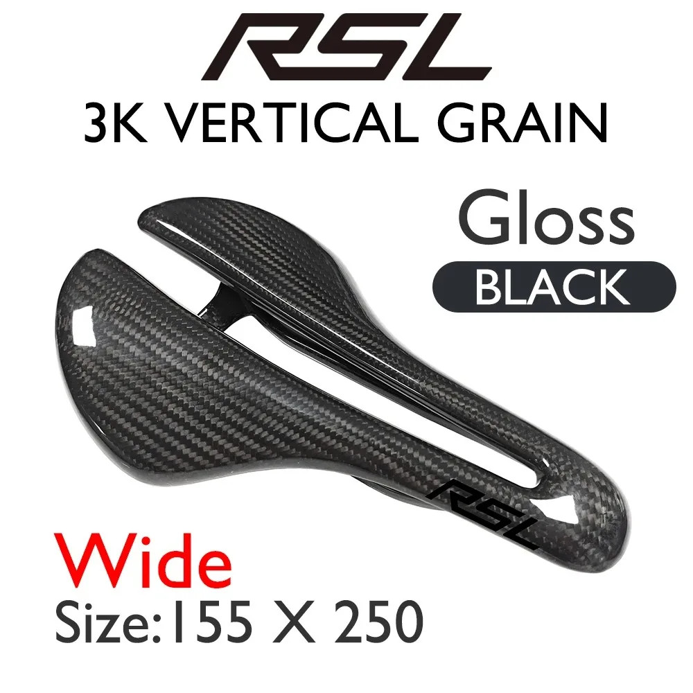 Carbon Bicycle Seat, Hollow, Breathable and Comfortable, Add Taillight 125g