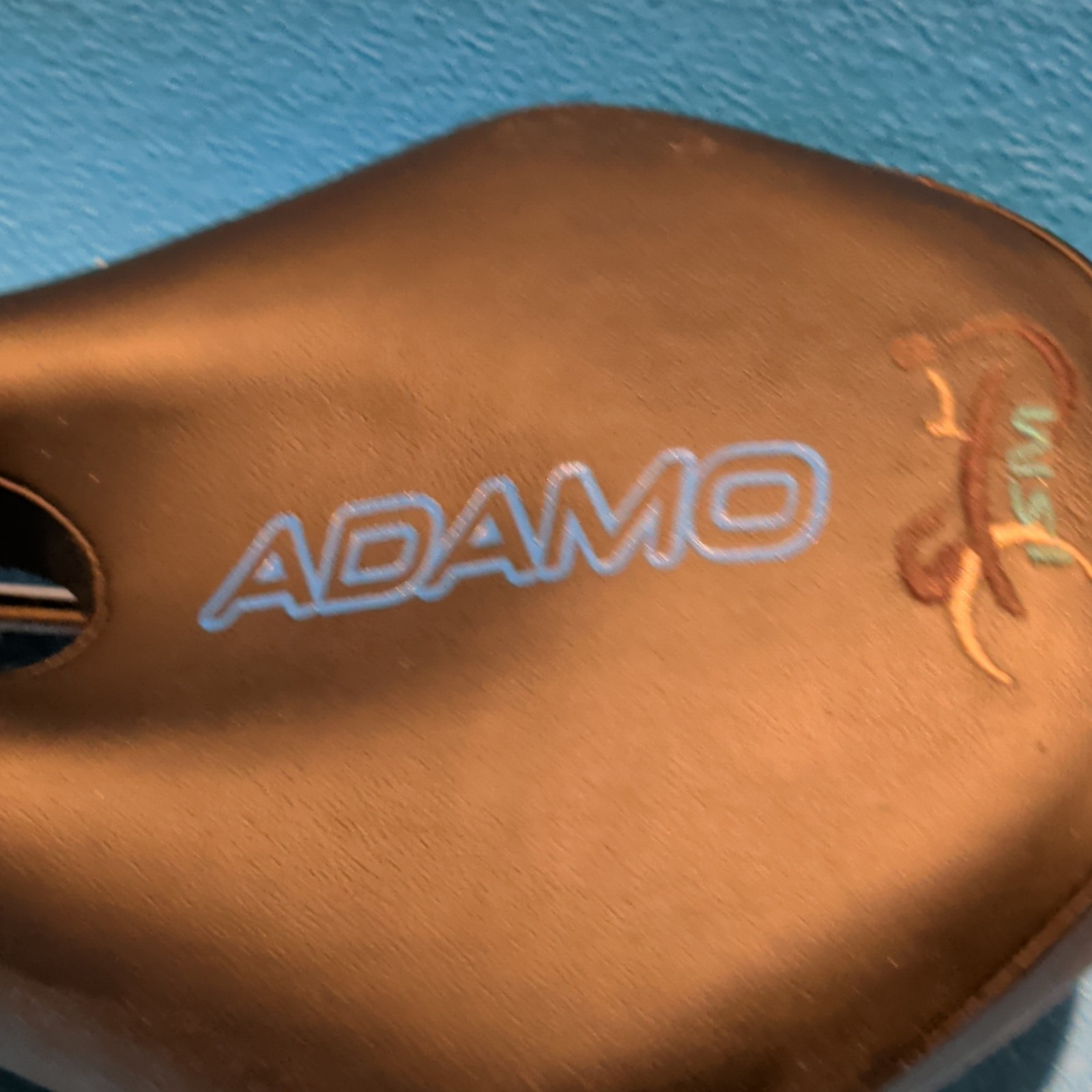 Adamo Split-Nose Bicycle Saddle/Seat, Black Synthetic, Universal Fit