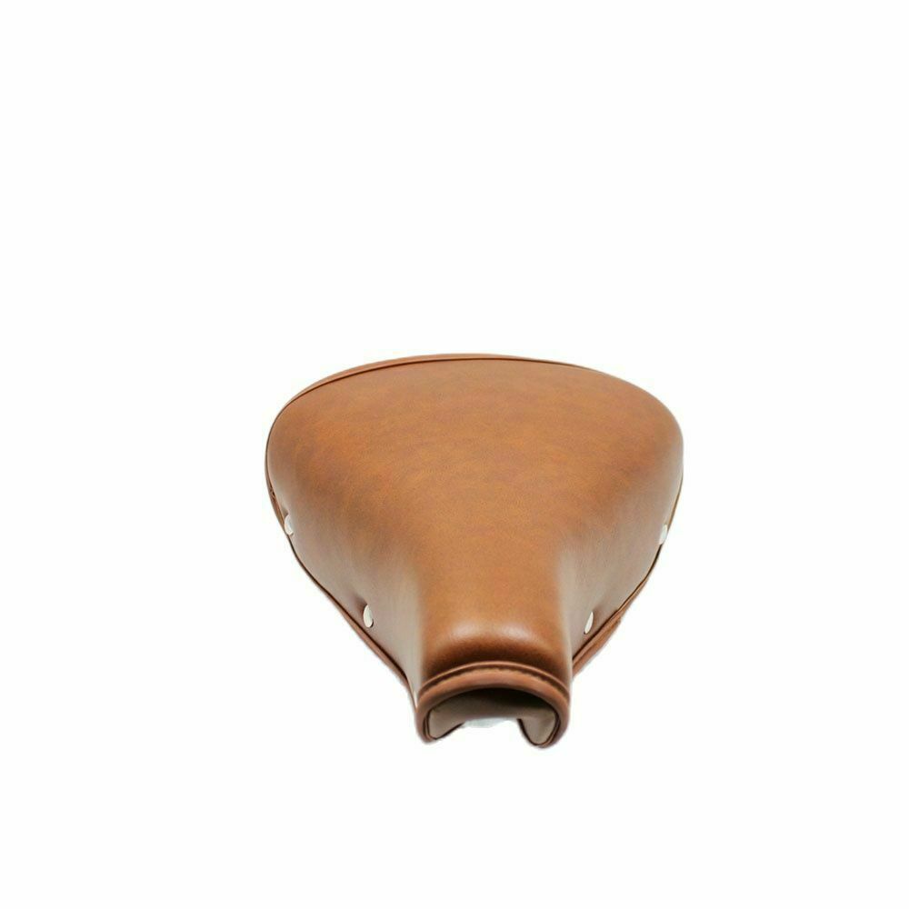 25*20cm Retro Bicycle Saddle PU Leather Cycling Vintage Folding Bike Seat