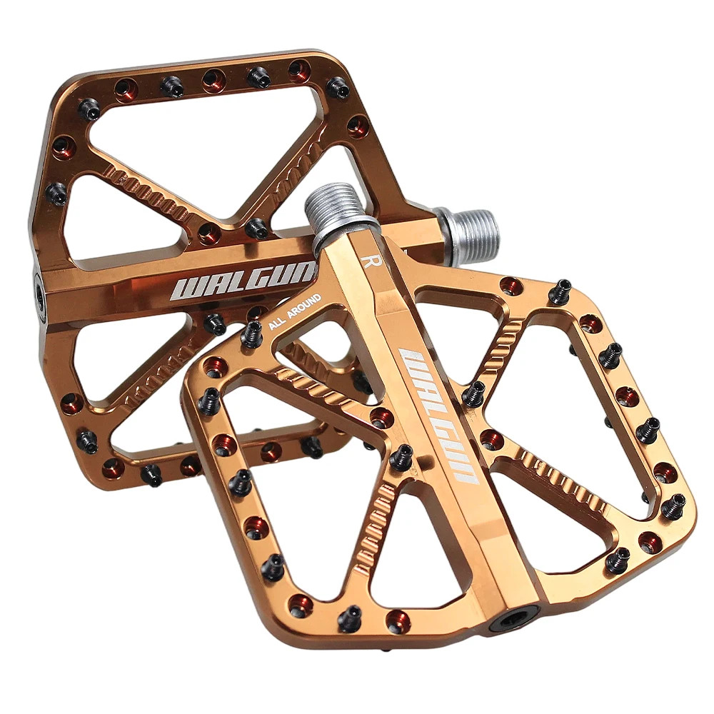 Mtb Bicycle Pedals CNC Titanium Alloy Axis Road MTB Bike Pedals 110*105Mm