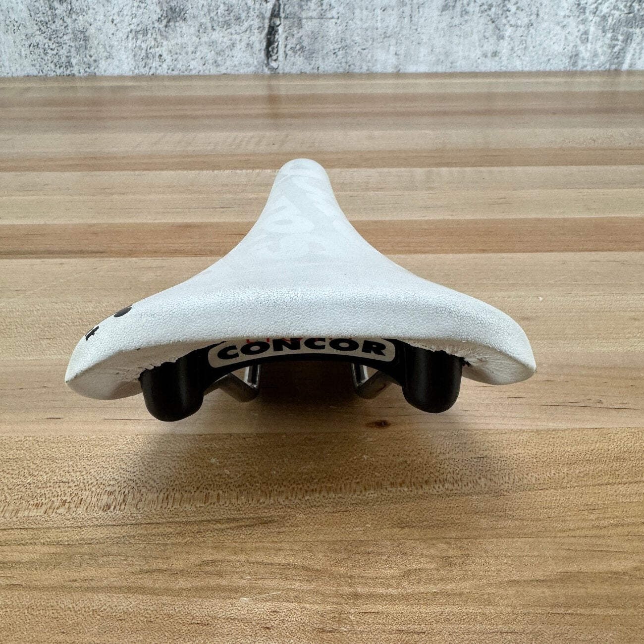 Selle San Marco Concor Light 128mm 7x7mm Titanum Rails White Bike Saddle 222g