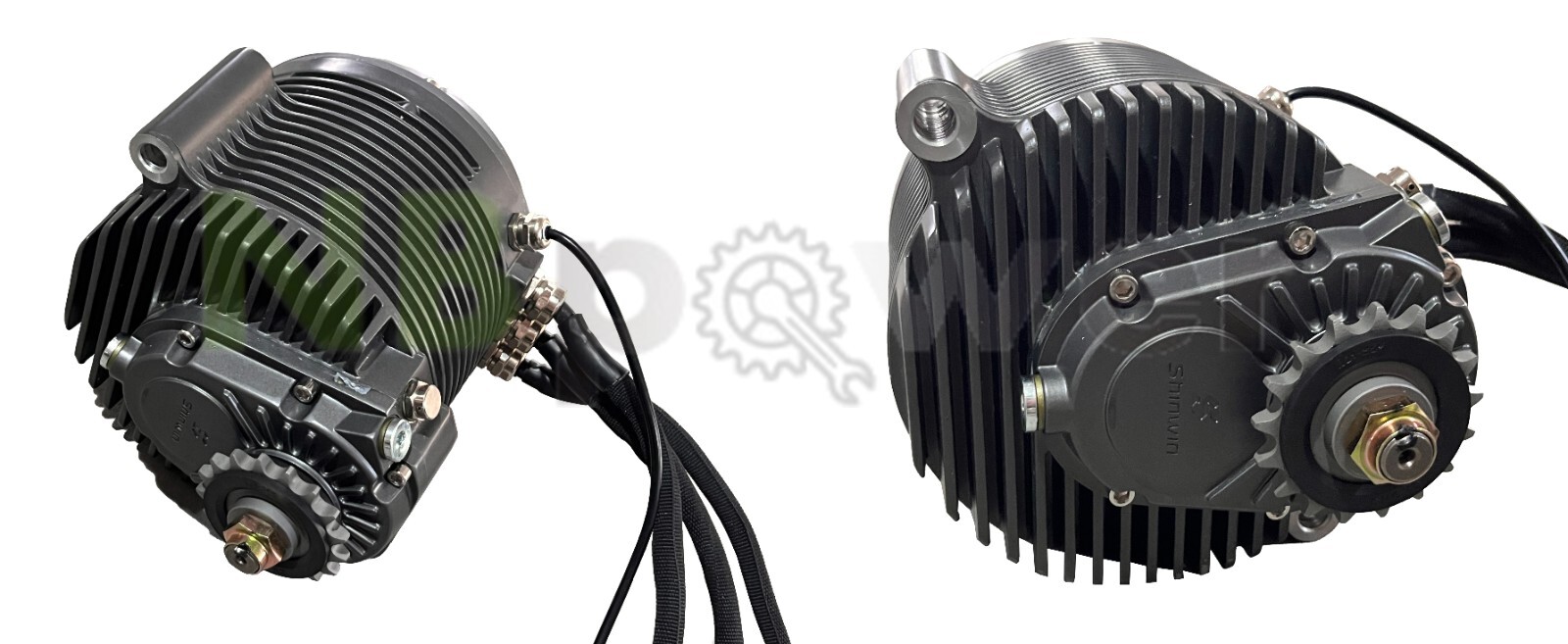 Shinwin MG160-A 72V 12KW 1:2.5 Gear Reduction mid drive motor kit(ND72850)