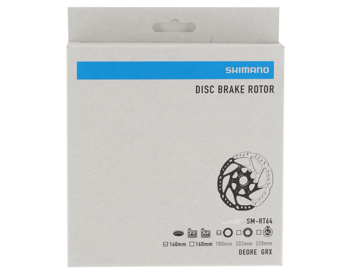 Shimano Deore SM-RT64 Disc Brake Rotor (Silver) (Centerlock)