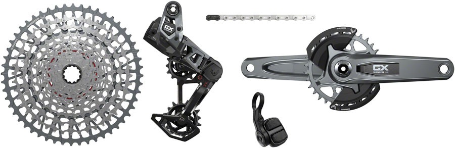 SRAM GX T-Type Eagle Transmission Groupset – 165mm Crank, 32t Chainring, AXS