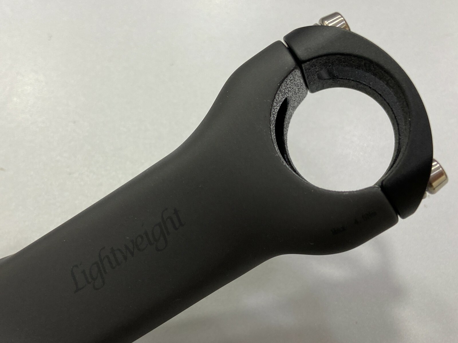Lightweight Bugelhalter Elegant +/-6 degree 31.8mm Stem Matt-Black (Schwarz ED)
