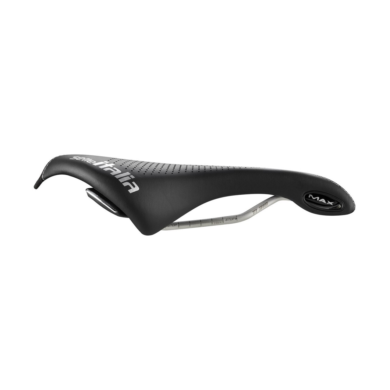 Selle Italia saddle MAX FLITE TI 316 GEL SUPERFLOW L3 145 x 290 mm Ti316 rails