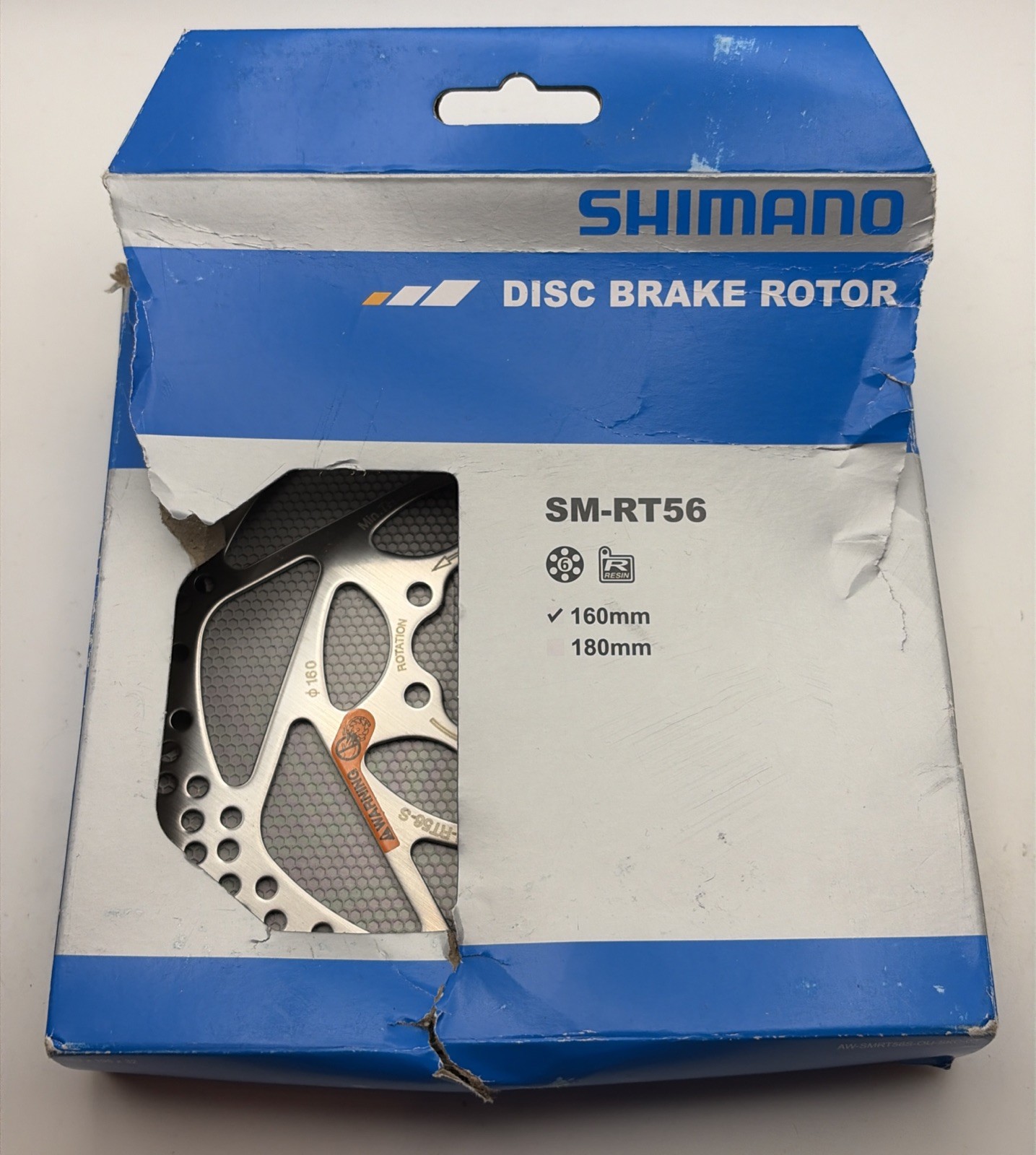 Shimano RT56S 160mm 6-Bolt Disc Brake Rotor