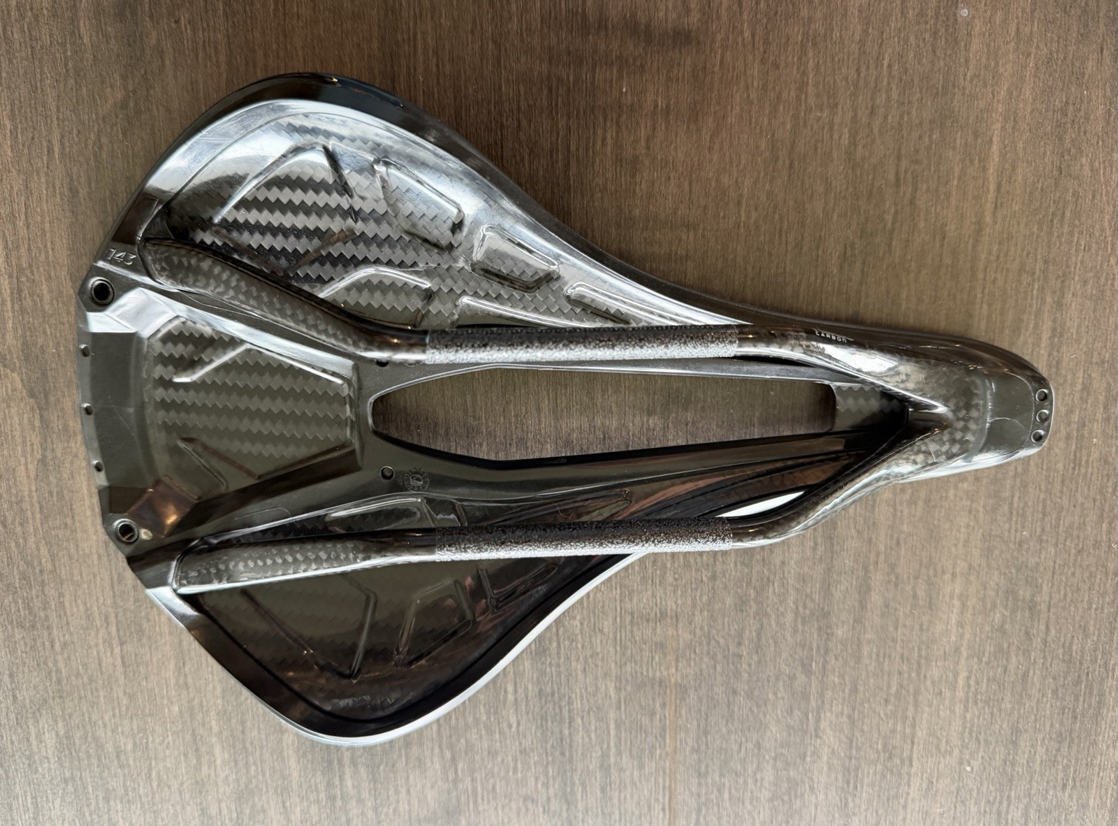 Specialized S-Works Power Saddle 143mm Carbon Rails/Base, Synthetic Leather