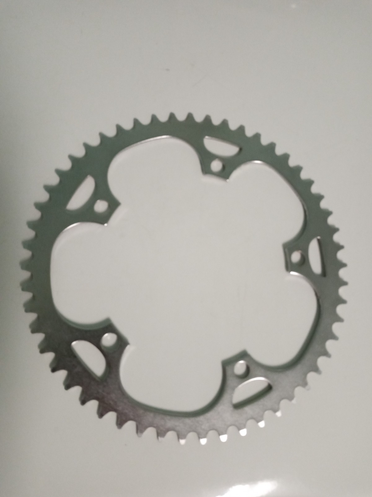 NOS New Old Stock 144 BCD 52T 52 tooth Steel Chainring