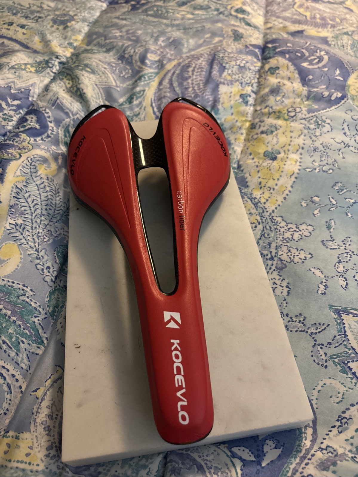 Kocevlo 3D Printed Carbon Saddle Road Bike 142mm 130 Grams