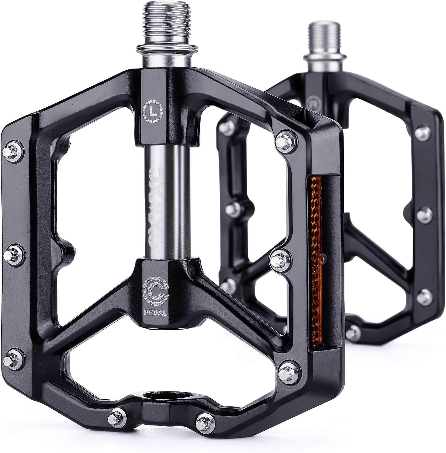 Aluminum Alloy Bike Pedals with Anti-Skid Nails – Lightweight & Durable 4.13″