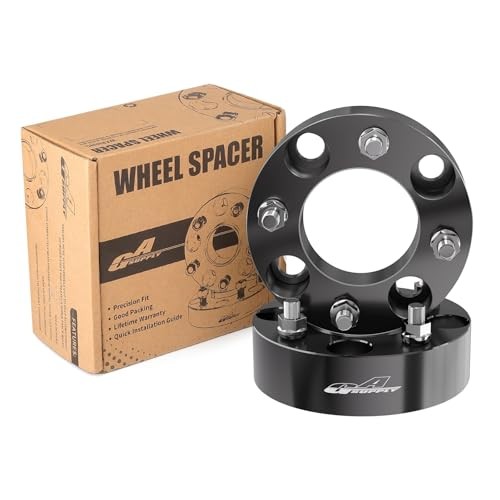 ATV Wheel Spacers 4×110, Compatible with CFMoto, 1.5″-12×1.25 -2pc black