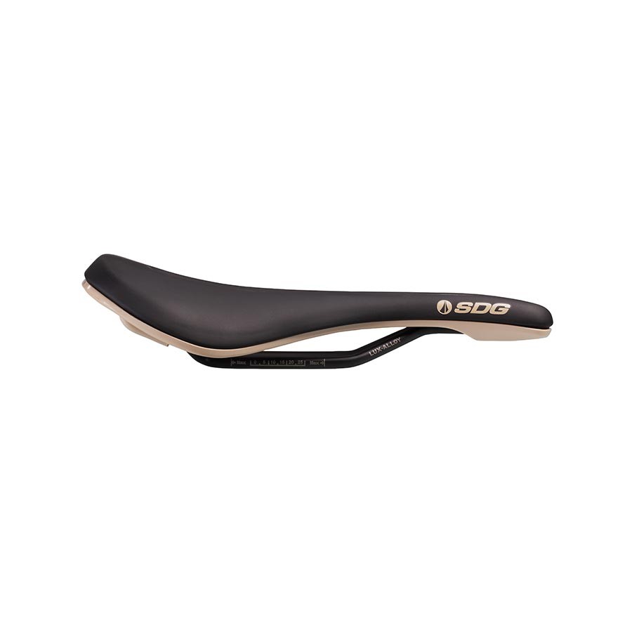 SDG Bel-Air V3 Overland Saddle – Lux-Alloy, Black/Tan